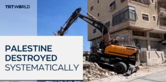 Palestinians forced to demolish homes under Israeli permit