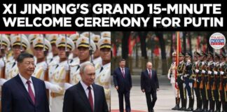 FULL CEREMONY: Red Carpet For Friend! Vladimir Putin Receives Spectacular State Welcome in Beijing