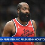 NBA star James Harden arrested, charged with unlawful carrying of weapon