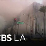 Los Angeles firefighters say Boyle Heights warehouse incident could continue for weeks