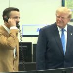 President Trump calls the International Space Station